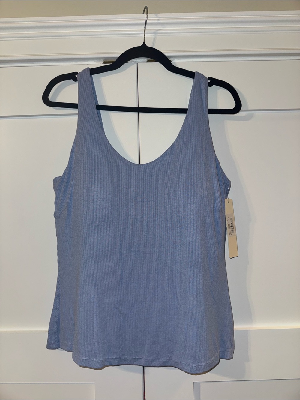 Yelete Periwinkle Scoop Neck Tank Top